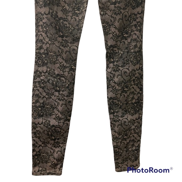 Joe’s Skinny Jeans Chantilly Lace Blush Print Skinny Printed Jeans - Size 26 - Picture 7 of 11